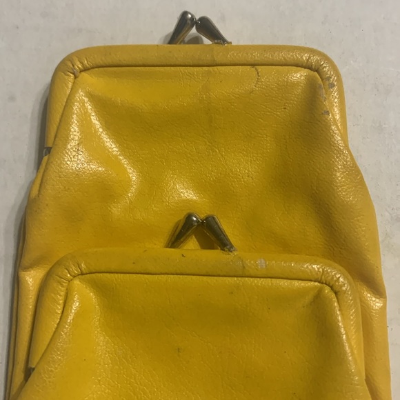 Vintage Retro Yellow / Black Cigarette case - Picture 2 of 5